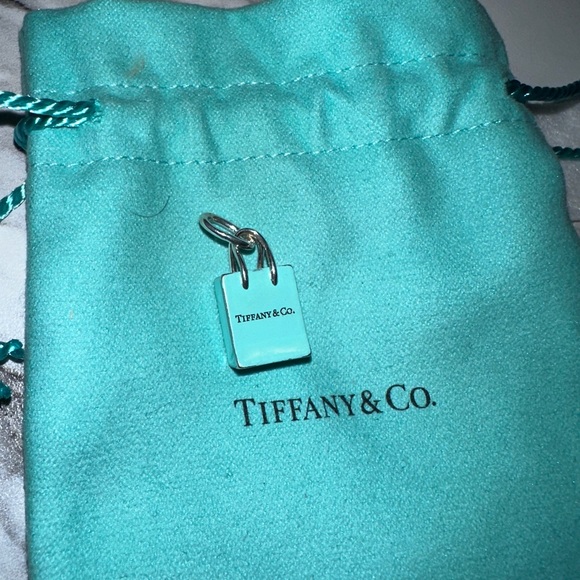 Tiffany & Co. Accessories - RARE*** Tiffany & Co. Blue and Silver Pendant